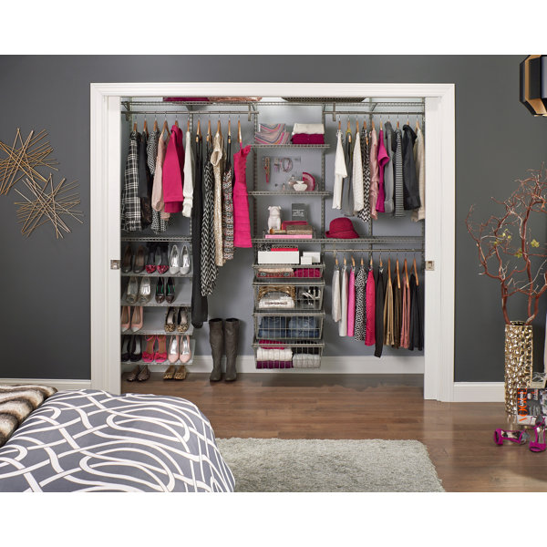 ClosetMaid SuperSlide Adjustable Hanging Closet Rod Wayfair